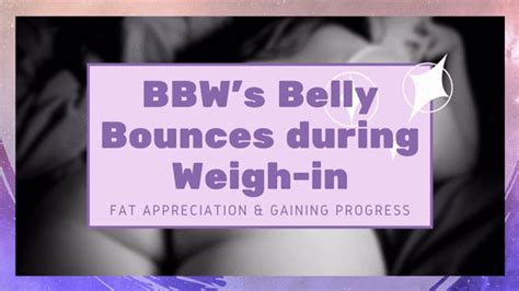 Kaylee Graves BBW Belly Bounces During A Weigh In Kaylee Graves Clip Store Clips Sale