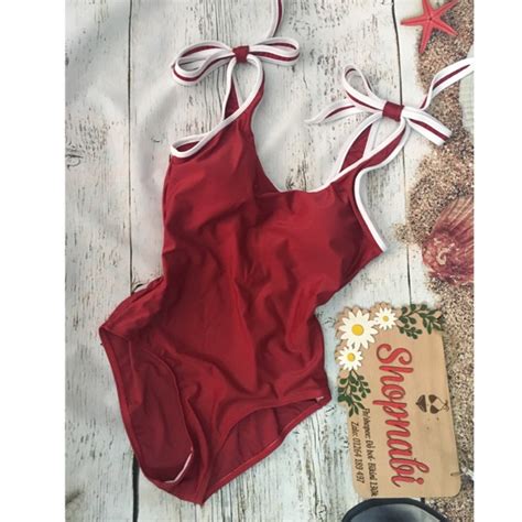 Bikini mảnh nơ vai dễ thương có màu BigBuy bigbuy vn
