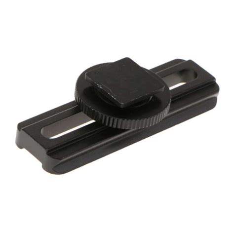 Promo Mm Quick Release Qr Hot Shoe Conversion Focus Rail Slider For Slr Cameras Diskon Di