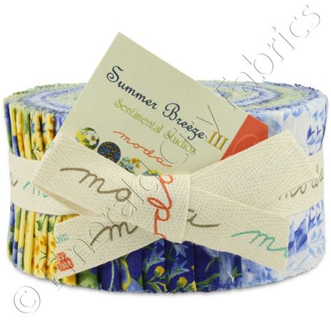 Moda Summer Breeze Iii Jelly Roll Emerald City Fabrics