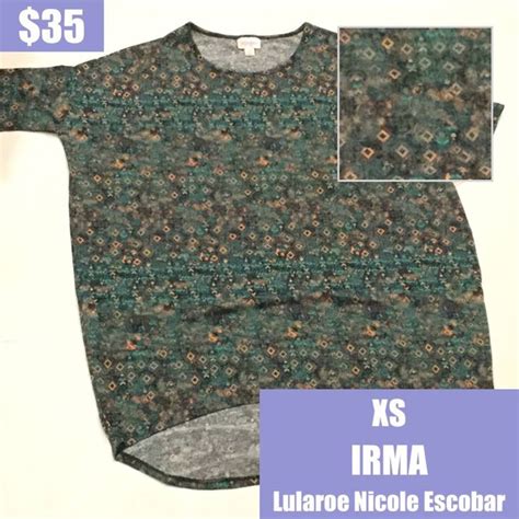 LuLaRoes Irma Top Is A Loose Knit High Low Tunic With Fitted Mid