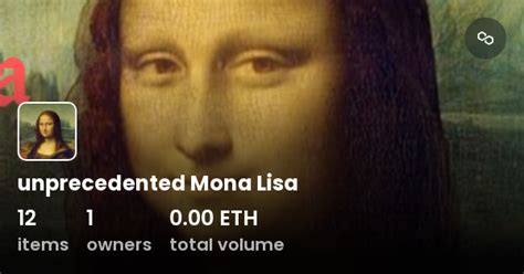 Unprecedented Mona Lisa Collection Opensea