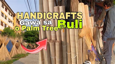 Bilihan At Gawaan Ng Mga Handicrafts Na Buli Or Palm Tree Sa Eastbank