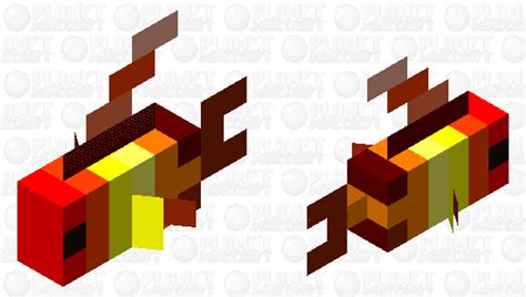 Fire Fish Minecraft Mob Skin