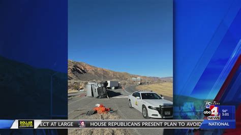 I 84 Partially Shut Down After Semi Truck Overturns In Summit Co