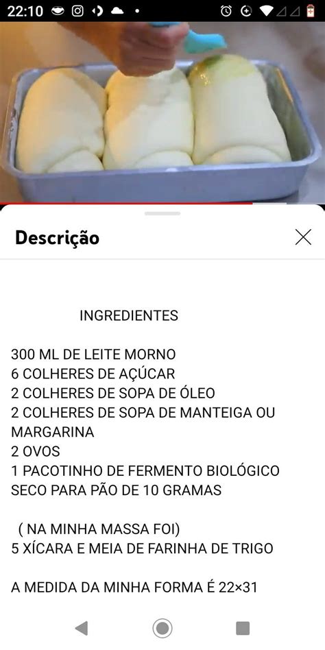 Pin de rosimeire a em Receitas doces e salgadas Receita de pão