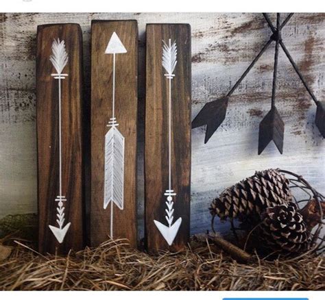 Rustic Arrow Decor Wood Arrow Signs Woodland Nursery | Etsy