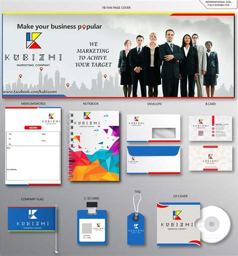 I need to design facebook page, business cards for Kubizmi LLC | Freelancer