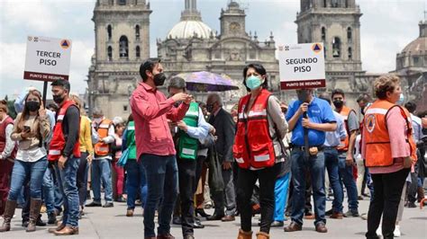 Suena Alerta S Smica En M Xico Simulacro Nacional Estamosaqu Mx