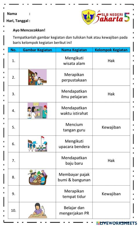 1571667 Hak Dan Kewajiban Di Sekolah Dan Di Rumah