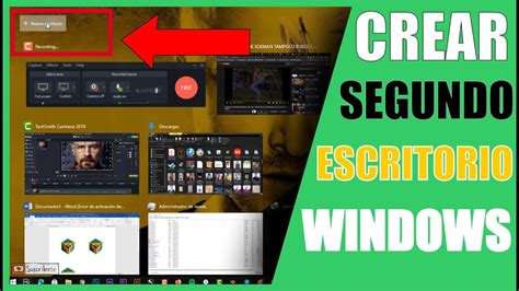 Como CREAR Un SEGUNDO ESCRITORIO En WINDOWS 10 YouTube