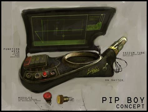 Another Concept Art image from Van Buren | Pip boy, Fallout concept art ...