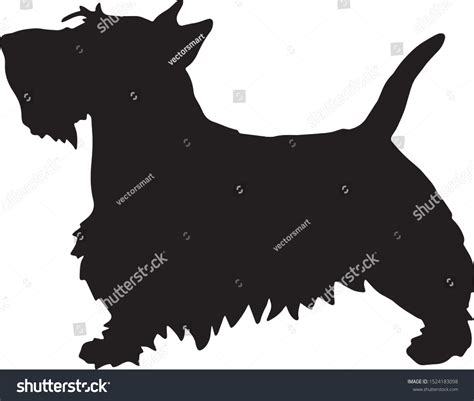 117 Scottie Dog Outline Images, Stock Photos & Vectors | Shutterstock