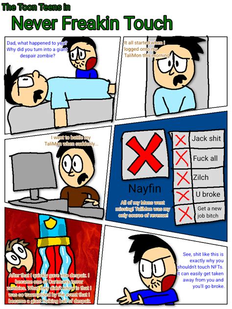 The Toon Teens in Never Freaking Touch by XPizzaPX on Newgrounds