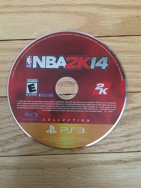 Nba 2k14 Ps3 Disc Only Free Sh B4 Ebay