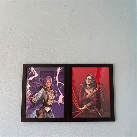 Yasha Nydoorin Critical Role Art Print Etsy