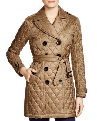 Burberry Goldsmead Quilted Mid Length Trench Coat Women Bloomingdale