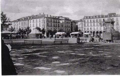 Plaza Mayor Finales Siglo XIX Valladolid Plaza Valladolid Street