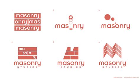 Masonry Studios Logo – Ronald Fong