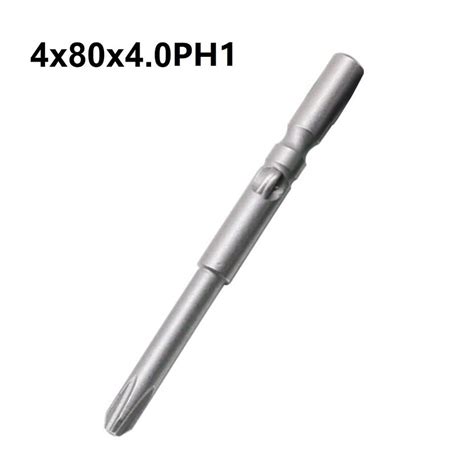 Alloy Steel Mm Round Shank Ph Ph Ph Ph Magnetic Screwdriver Bit