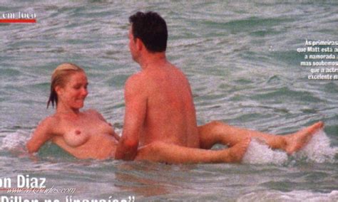 MRSKIN Cameron Diaz Paparazzi Topless And Bikini Shots