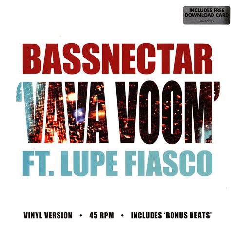 Bassnectar Vava Voom Feat Lupe Fiasco Vinyl 12 2012 US