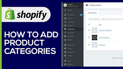 How To Add Product Categories In Shopify For Dropshipping 2025