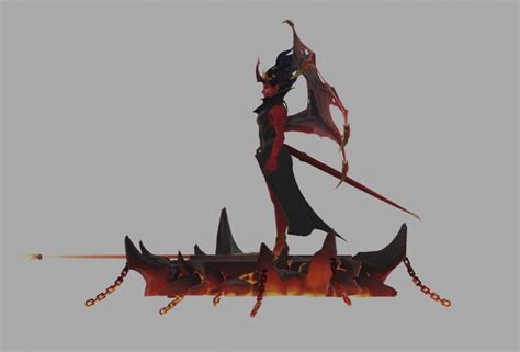 3D File Eminence Of Ristul Queen Of Pain Arcana3D Printable Model To