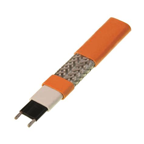 Orange Copper Self Regulating Heat Tracing Cable Thermocouple Type Pt