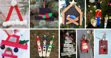 35 Adorable Christmas Craft Stick Projects For Kids Diy Guides Guides