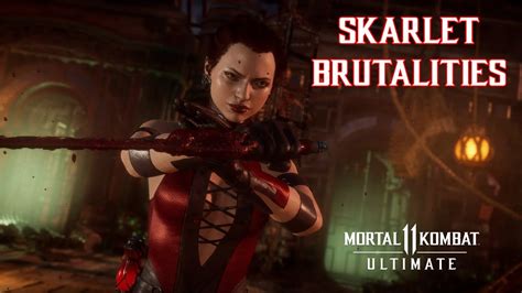 Mk Brutality Session Skarlet Brutalities Mortal Kombat