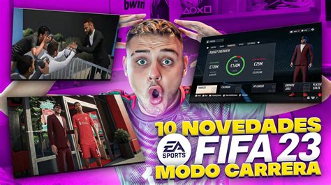 😱 10 Cosas Nuevas En Fifa 23 Modo Carrera Byfactory Youtube