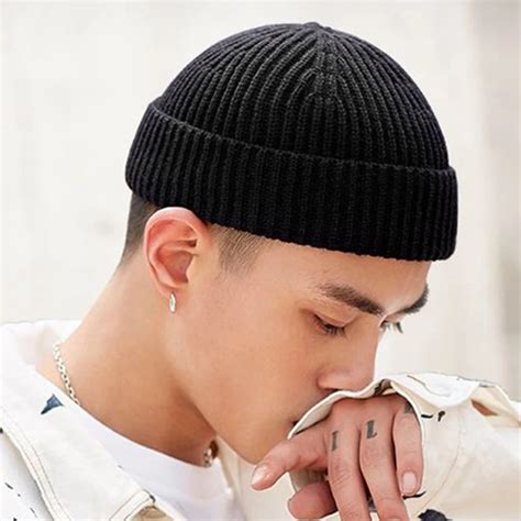 Elastic Unisex Winter Warm Beanies Casual Short Thread Hip Hop Hat