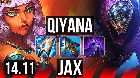 QIYANA Vs JAX TOP Rank 6 Qiyana 7 Solo Kills Dominating BR