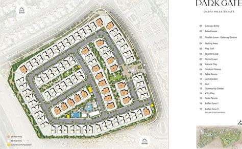 Park Gate Villas By Emaar At Dubai Hills Estate Master Plan