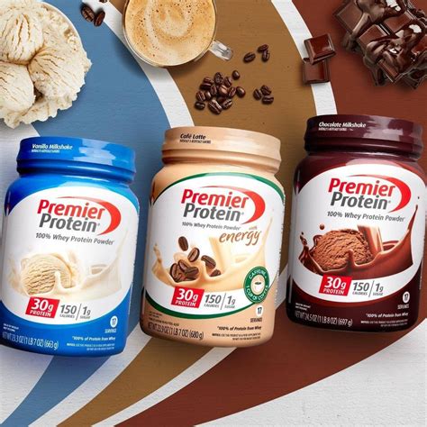 Premier Protein Whey Protein Powder Caf Latte Serve High