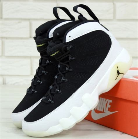 Баскетбольные кроссовки Nike Air Jordan 9 LA Black/Summit White, Найк ...