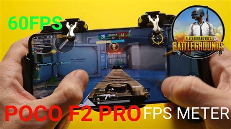 Xiaomi Poco F2 Pro Pubg Mobile 60fps Test With FPS Meter YouTube