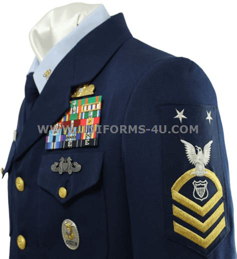 COAST GUARD MALE CPO ENLISTED SERVICE DRESS BLUE UNIFORM, 40% OFF