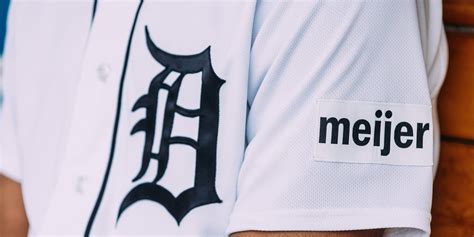 Tigers Name Meijer As Jersey Patch Sponsor