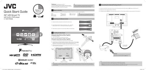 JVC LT-32C785 QUICK START MANUAL Pdf Download | ManualsLib