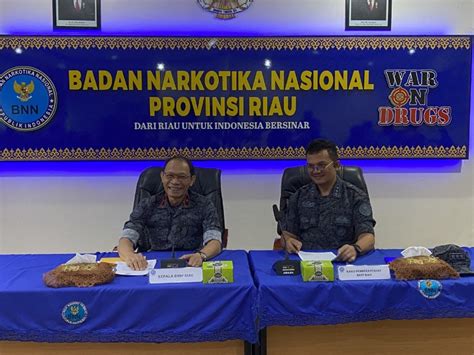 Pengungkapan Kasus Di Bnnp Riau Tahun 2023 Menurun Dibanding Tahun 2022