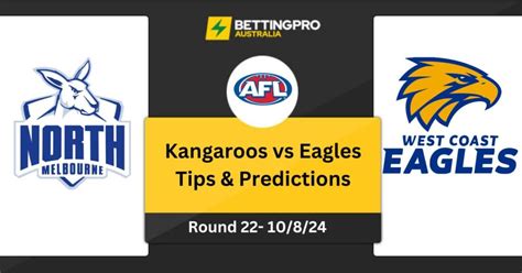 West Coast Vs North Melbourne Tips Afl 2023 Preview And Prediction