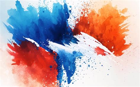 Premium Vector Colorful Watercolor Abstract Wallpaper