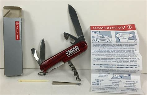 Victorinox Red Swiss Army Knife Officer Suisse 8