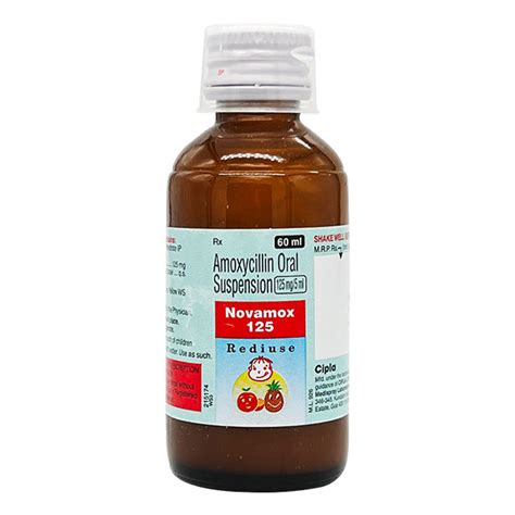 Novamox 125mg Rediuse Suspension 60ml Price Uses Side Effects Netmeds