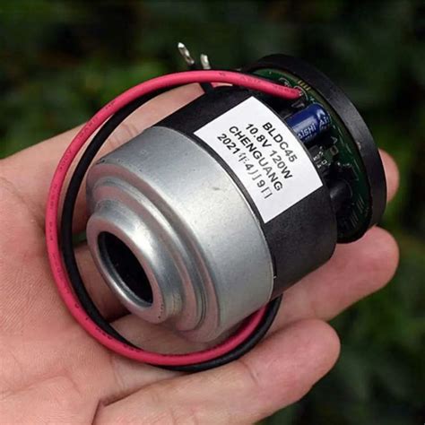 10 8v 120w Brushless Motor Durable 100000rpm Three Phase Fan Motor 44 7mm Micro Turbo Fan