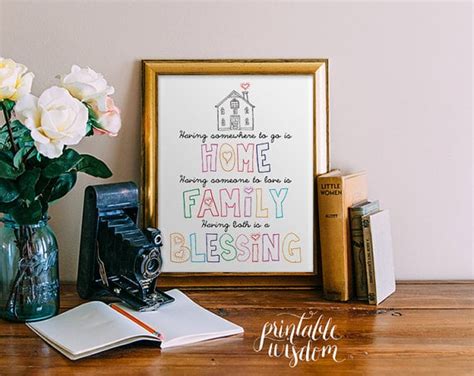 Family Quotes Wall Art | POPSUGAR Moms