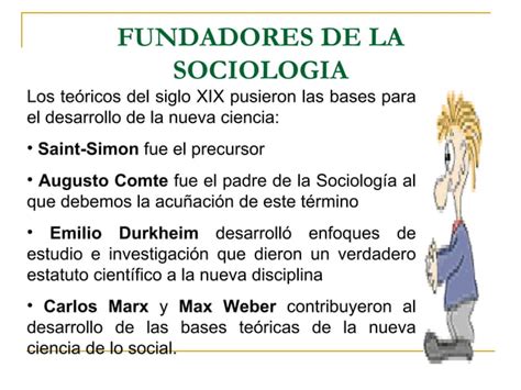 Precursores Clasicos Y Explicacion De La Sociologia Como Ciencia Como