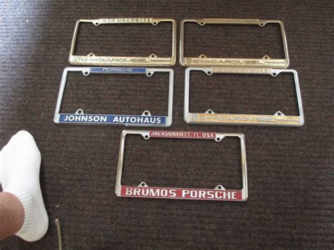 Vintage License Plate Frames Pelican Parts Forums